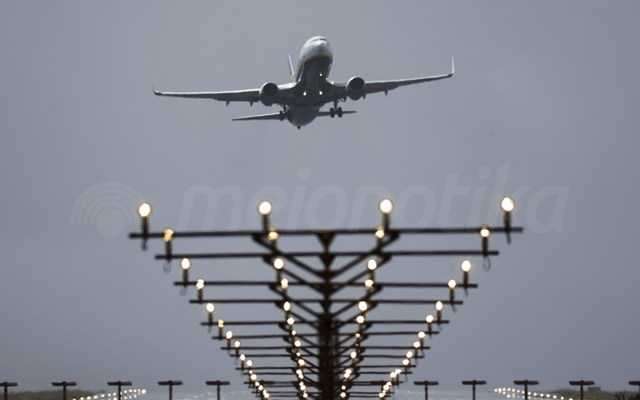 Διακοπή κυκλοφορίας στο αεροδρόμιο του Βίλνιους - Αεροσκάφος εξετράπη της πορείας του σε διάδρομο τροχοδρόμησης