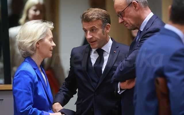 Μακρόν προς Ευρωπαίους: Να εξετάσουμε τη χρήση του ισχυρότερου εμπορικού "όπλου" της ΕΕ κατά της Κίνας