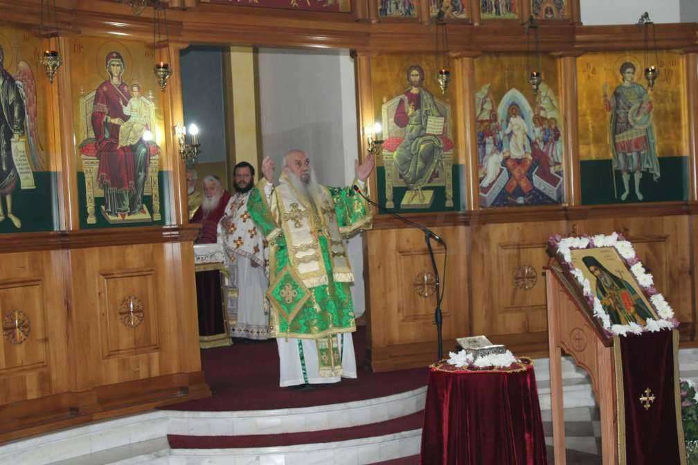 Πανηγυρικά τιμήθηκε στο Αργυρόκαστρο ο Επίσκοπος Δρυϊνουπόλεως Άγιος Σοφιανός
