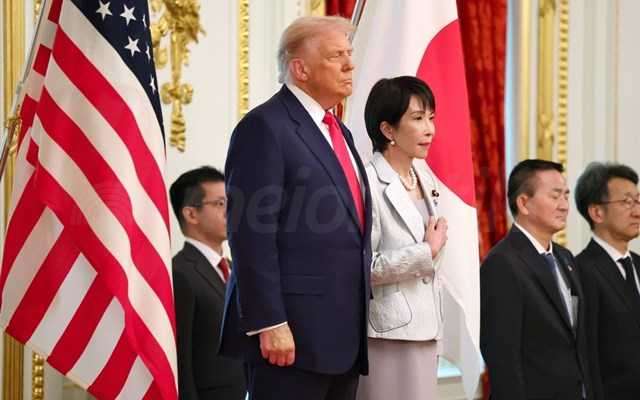 Ιαπωνία: Τα παραλειπόμενα της συνάντησης Τραμπ - Τακαΐτσι
