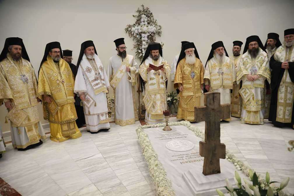 Μνημόσυνο ενός έτους από την κοίμηση του Μακαριστού Αρχιεπισκόπου Αναστασίου