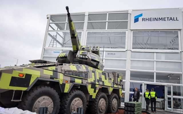 H Rheinmetall πάει παντού