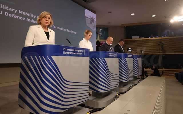 Η Κομισιόν παρουσίασε πρόταση για "Στρατιωτικό Σένγκεν" ώστε να μετακινείται με ταχύτητα στρατός μεταξύ των 27 χωρών της ΕΕ